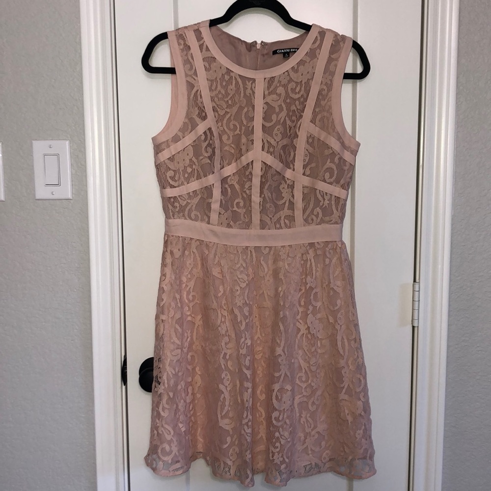 Gianni Bini Soft Pink Cocktail Dress